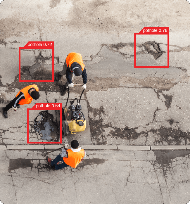 Tackling Challenges of Pothole Detection with Vision AI for Urban Sustainability