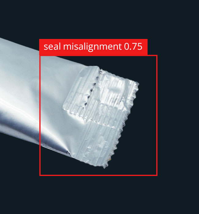 Package Seal Inspection with Vision AI | Imagevision.ai