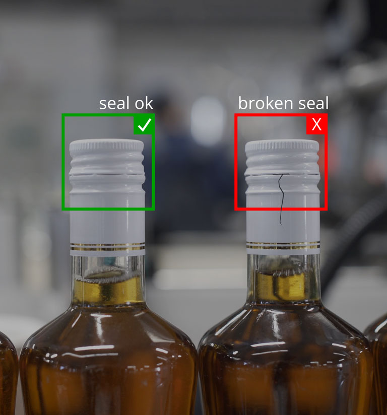 Overcome Challenges in Seal Defect Detection for Bottle Caps Using Vision AI