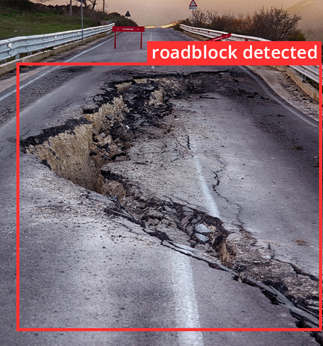 Mitigate Traffic Disruptions with Roadblock Detection for Traffic Management