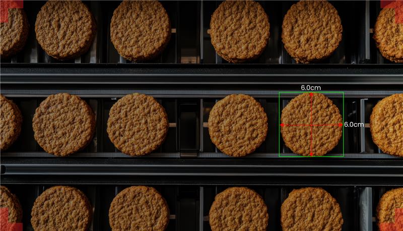 From Imperfections to Perfection The Role of Dimension Detection in Biscuit Shape Inspection