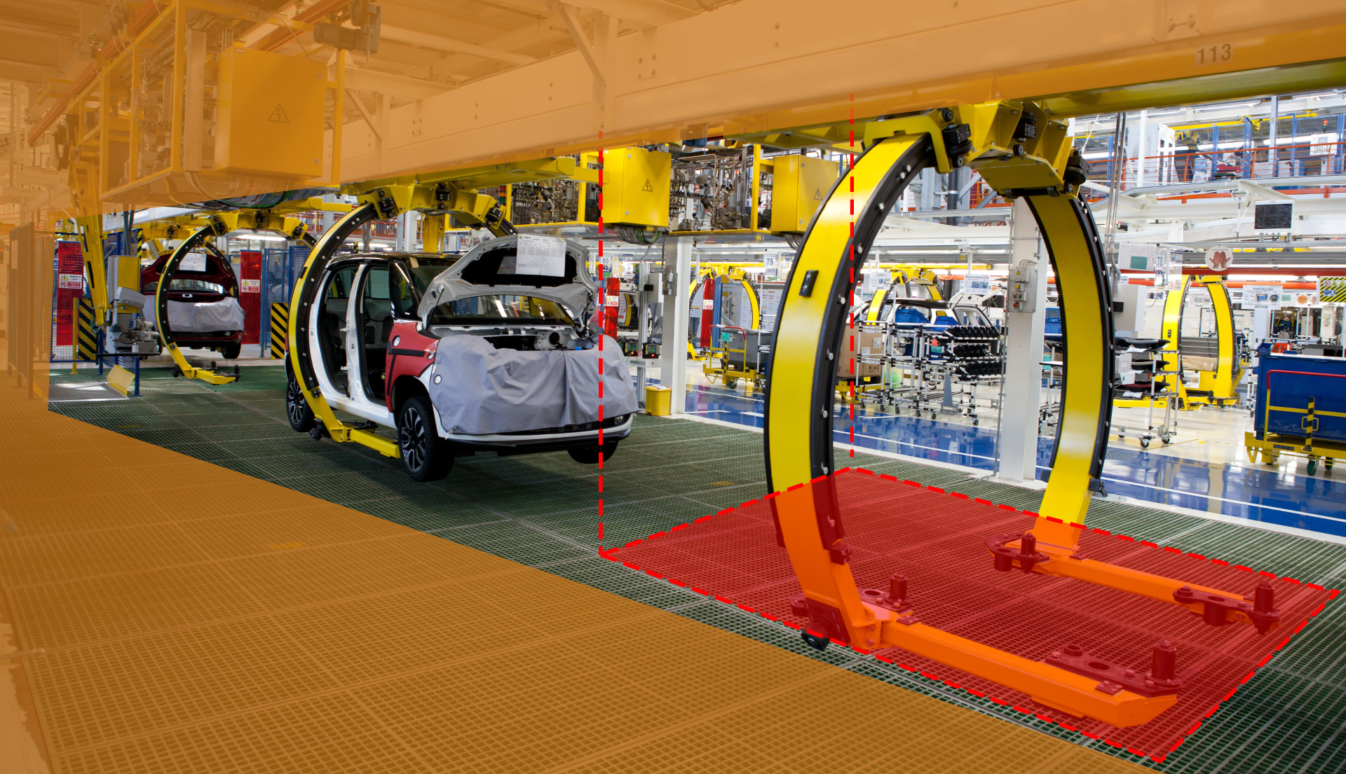 Navigating the Plant: Automotive Safety Compliance Through Vision AI