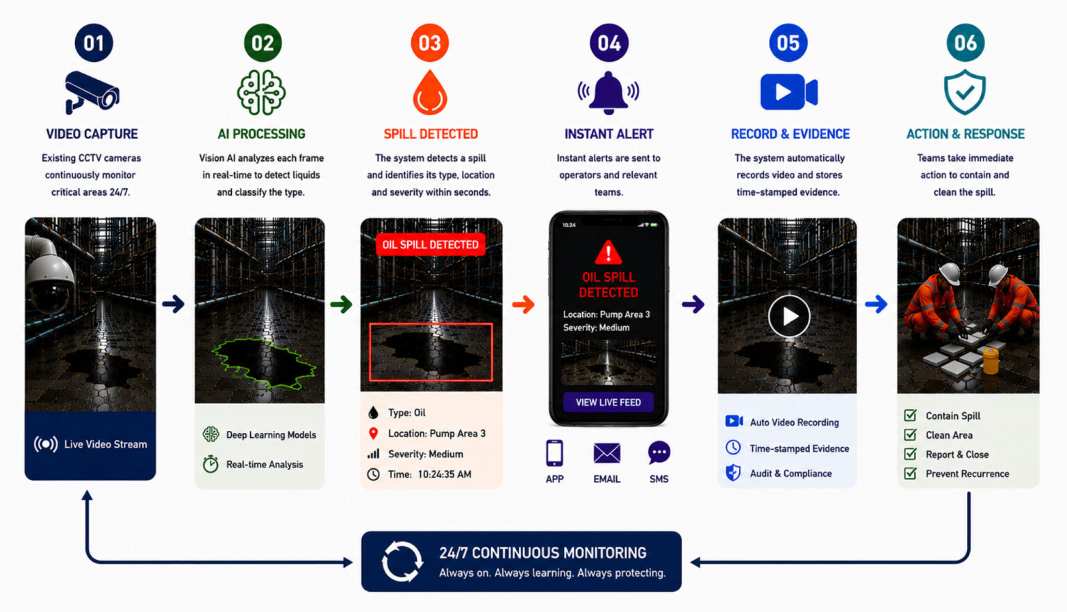Oil Spill Detection Using Visual AI for Industrial Operations ...